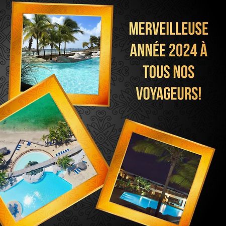 Vue Mer&Accès Direct à la Plage avec Magnifique Piscine Saint-Francois  Esterno foto