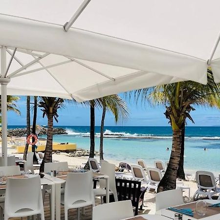 Vue Mer&Accès Direct à la Plage avec Magnifique Piscine Saint-Francois  Esterno foto