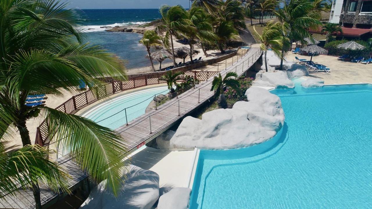 Vue Mer&Accès Direct à la Plage avec Magnifique Piscine Saint-Francois  Esterno foto